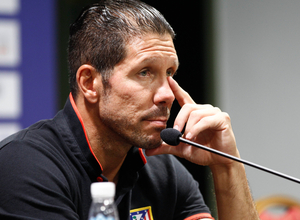 Entrenamiento partido Shanghai SIPG - Atlético de Madrid. El Cholo Simeone respondió a los medios de comunicación